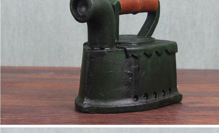 ZAKKA bar style home decor vintage vintage craft furnishings steam mini iron ZAKKA bar style home decor vintage vintage craft furnishings steam mini iron