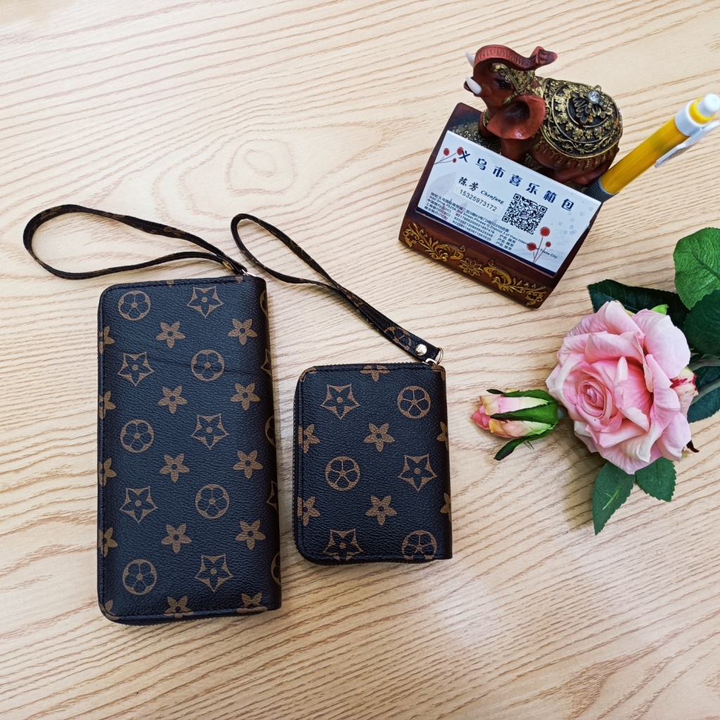 Zipper Printed Bag Certificate Card Holder New Korean Style Fashionable Long Wallet Anti-Theft Card Case Casual Wallet Wholesale Zipper Printed Bag Certificate Card Holder New Korean Style Fashionable Long Wallet Anti-Theft Card Case Casual Wallet Wholesale