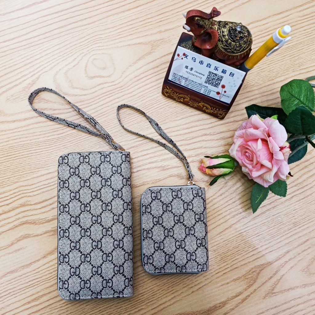Zipper Printed Bag Certificate Card Holder New Korean Style Fashionable Long Wallet Anti-Theft Card Case Casual Wallet Wholesale Zipper Printed Bag Certificate Card Holder New Korean Style Fashionable Long Wallet Anti-Theft Card Case Casual Wallet Wholesale