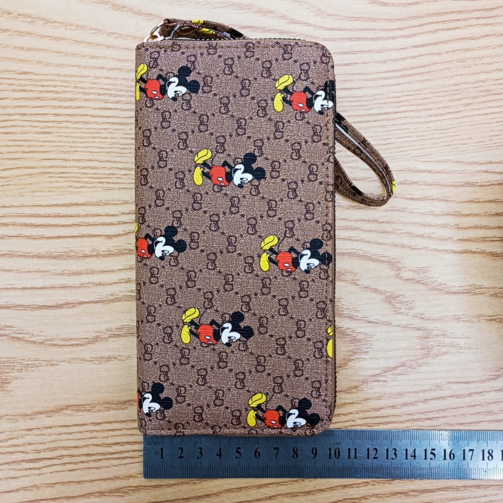 Zipper Printed Bag Certificate Card Holder New Korean Style Fashionable Long Wallet Anti-Theft Card Case Casual Wallet Wholesale Zipper Printed Bag Certificate Card Holder New Korean Style Fashionable Long Wallet Anti-Theft Card Case Casual Wallet Wholesale