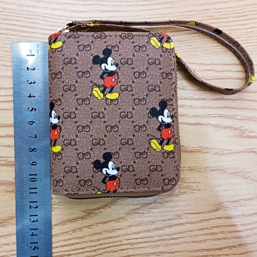 Zipper Printed Bag Certificate Card Holder New Korean Style Fashionable Long Wallet Anti-Theft Card Case Casual Wallet Wholesale Zipper Printed Bag Certificate Card Holder New Korean Style Fashionable Long Wallet Anti-Theft Card Case Casual Wallet Wholesale