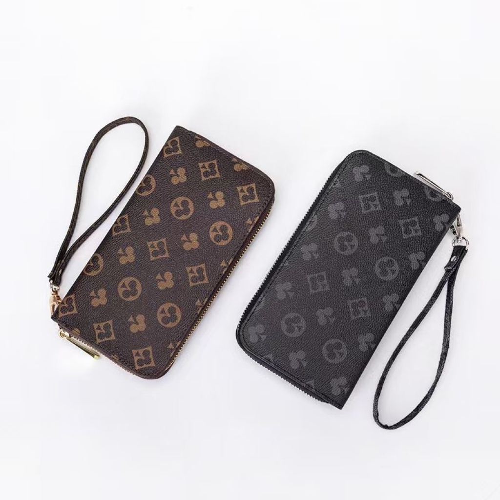Zipper Printed Bag Certificate Card Holder New Korean Style Fashionable Long Wallet Anti-Theft Card Case Casual Wallet Wholesale Zipper Printed Bag Certificate Card Holder New Korean Style Fashionable Long Wallet Anti-Theft Card Case Casual Wallet Wholesale
