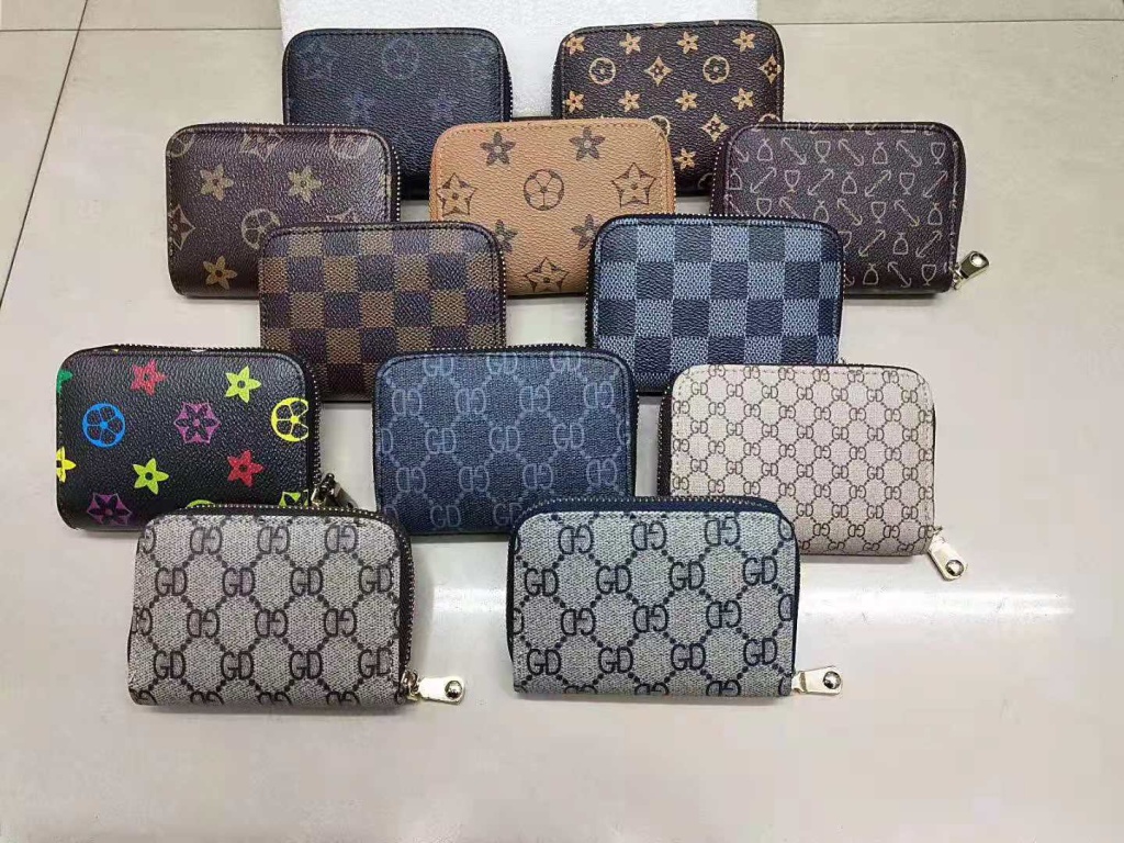 Zipper Printed Bag Certificate Card Holder New Korean Style Fashionable Long Wallet Anti-Theft Card Case Casual Wallet Wholesale Zipper Printed Bag Certificate Card Holder New Korean Style Fashionable Long Wallet Anti-Theft Card Case Casual Wallet Wholesale