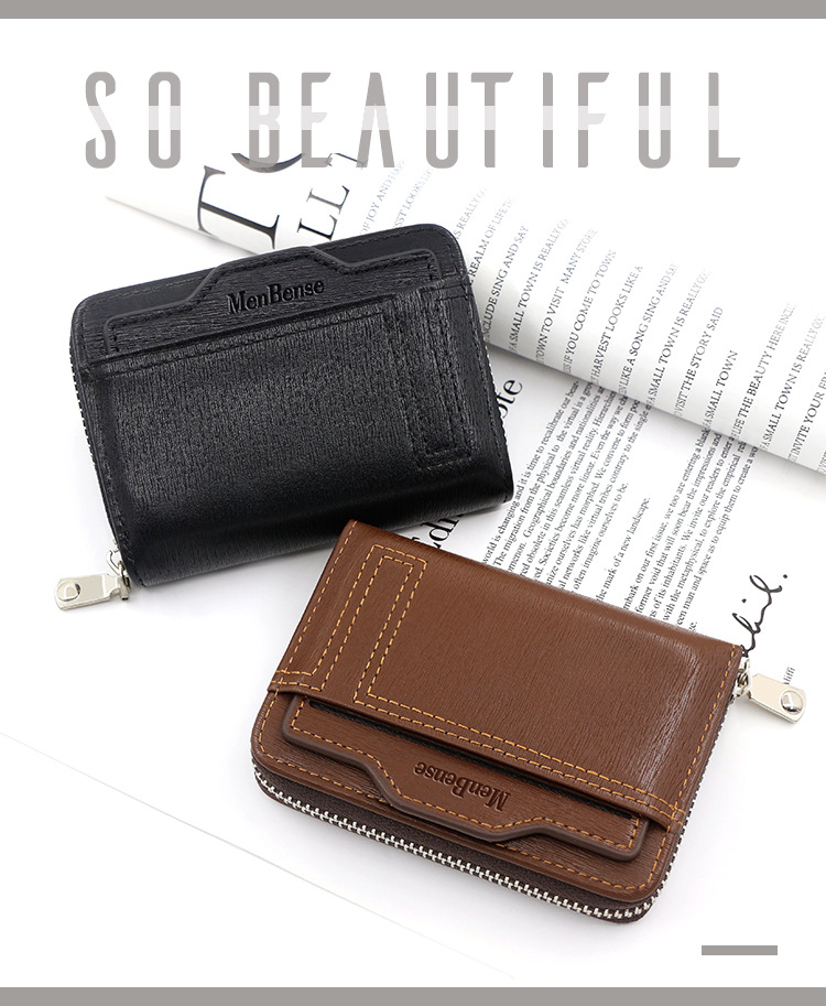 Men Women Wallet Card Holder Car Drawing Document Package Card Case Solid Color Short Zip Organ Card Holder Men Women Wallet Card Holder Car Drawing Document Package Card Case Solid Color Short Zip Organ Card Holder