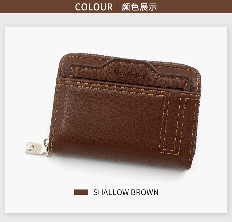 Men Women Wallet Card Holder Car Drawing Document Package Card Case Solid Color Short Zip Organ Card Holder Men Women Wallet Card Holder Car Drawing Document Package Card Case Solid Color Short Zip Organ Card Holder