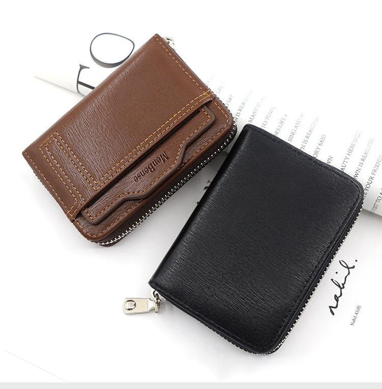 Men Women Wallet Card Holder Car Drawing Document Package Card Case Solid Color Short Zip Organ Card Holder Men Women Wallet Card Holder Car Drawing Document Package Card Case Solid Color Short Zip Organ Card Holder