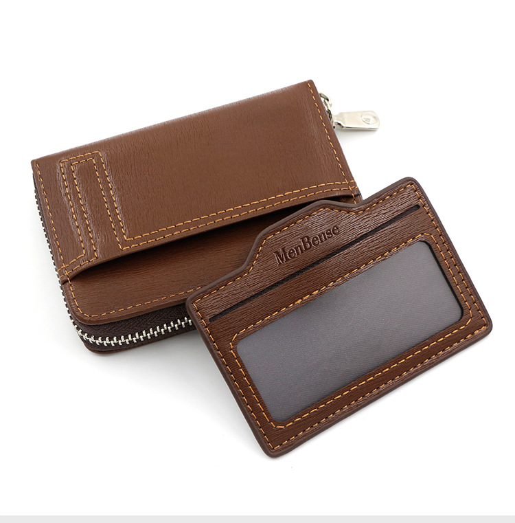 Men Women Wallet Card Holder Car Drawing Document Package Card Case Solid Color Short Zip Organ Card Holder Men Women Wallet Card Holder Car Drawing Document Package Card Case Solid Color Short Zip Organ Card Holder