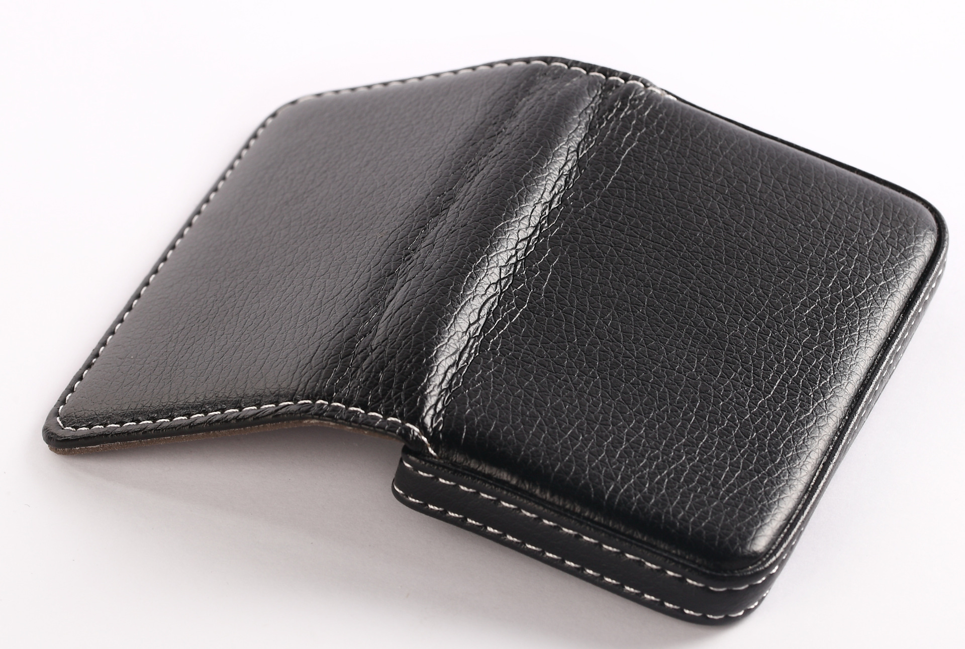 In Stock Wholesale Card Case Creative Gift Business Card Case Card Box Full Cover Pu Card Case Business Card Case Magnetic Business Card Holder