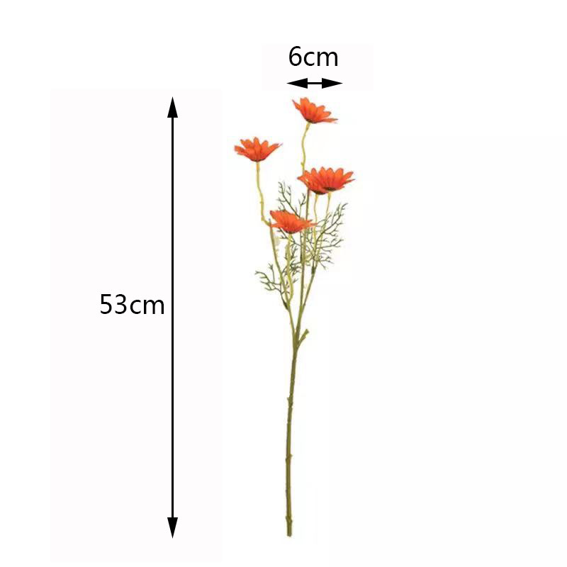 5Heads Silk Dasiy Artificial Flowers Decorative Stamen Small Daisy for Wedding Decoration Home Decor Fake Flower 5Heads Silk Dasiy Artificial Flowers Decorative Stamen Small Daisy for Wedding Decoration Home Decor Fake Flower