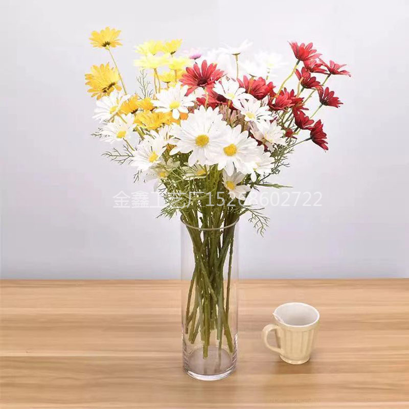 5Heads Silk Dasiy Artificial Flowers Decorative Stamen Small Daisy for Wedding Decoration Home Decor Fake Flower 5Heads Silk Dasiy Artificial Flowers Decorative Stamen Small Daisy for Wedding Decoration Home Decor Fake Flower