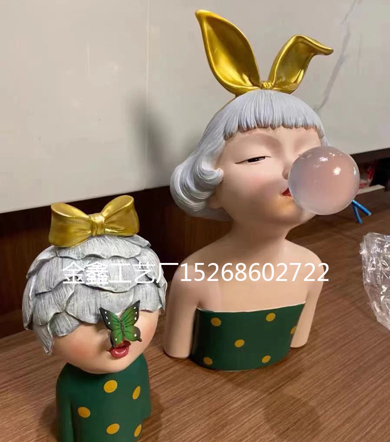 Modern Nordic Style Bubble Girls Resin Sculpture Desk Living Room Home Decor Gifts For Birthday Art Statue High Quality Modern Nordic Style Bubble Girls Resin Sculpture Desk Living Room Home Decor Gifts For Birthday Art Statue High Quality