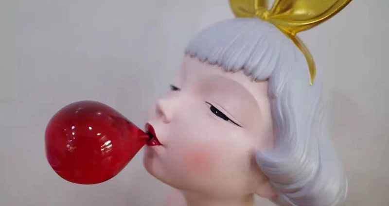 Modern Nordic Style Bubble Girls Resin Sculpture Desk Living Room Home Decor Gifts For Birthday Art Statue High Quality Modern Nordic Style Bubble Girls Resin Sculpture Desk Living Room Home Decor Gifts For Birthday Art Statue High Quality
