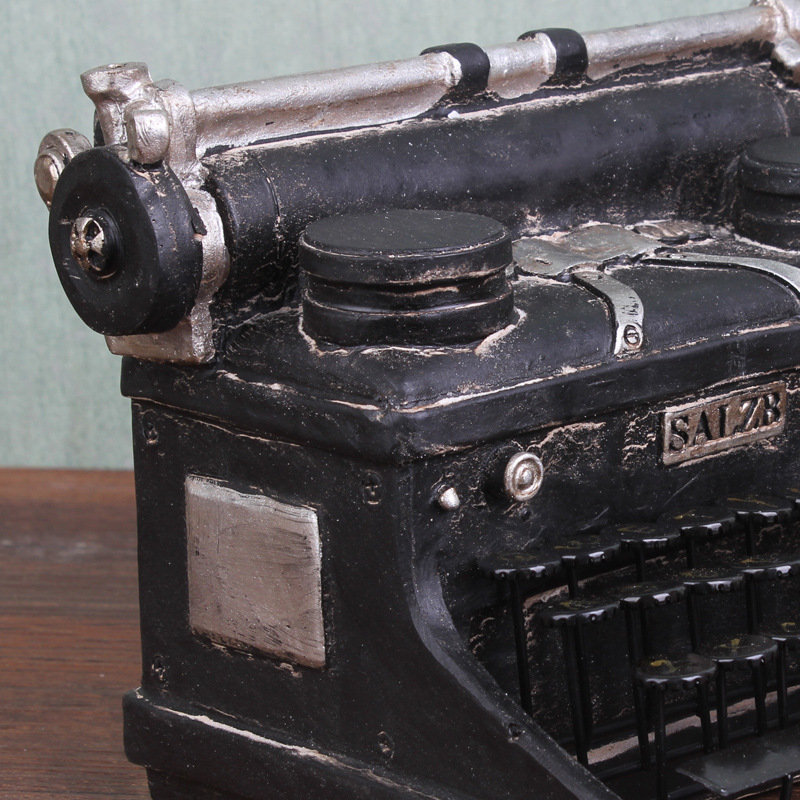 ZAKKA grocery home decor craft furnishings used to make dirty craft typewriters photography props