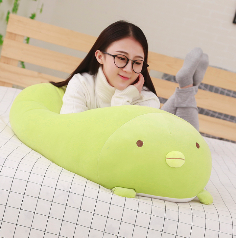 Korean corner biology pillow doll super soft cute lazy man plush toy down cotton doll