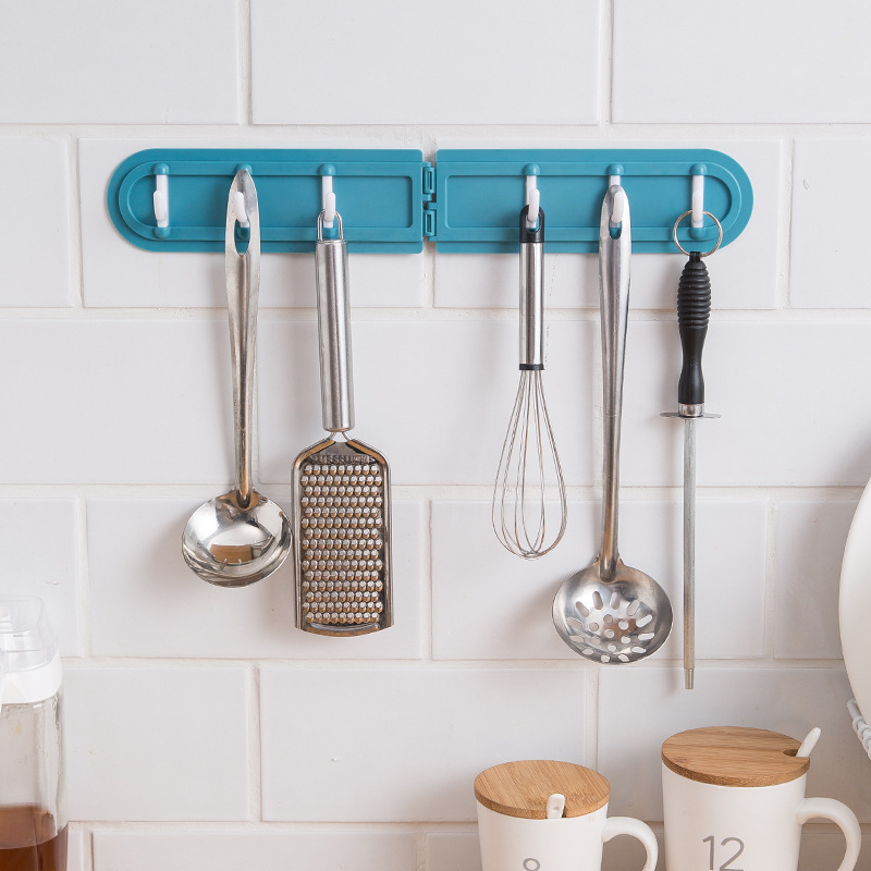Corner Hook Foldable Corner Sticky Hook Bathroom Multi-Function Punch-Free Strong Storage Rack Kitchen Hook