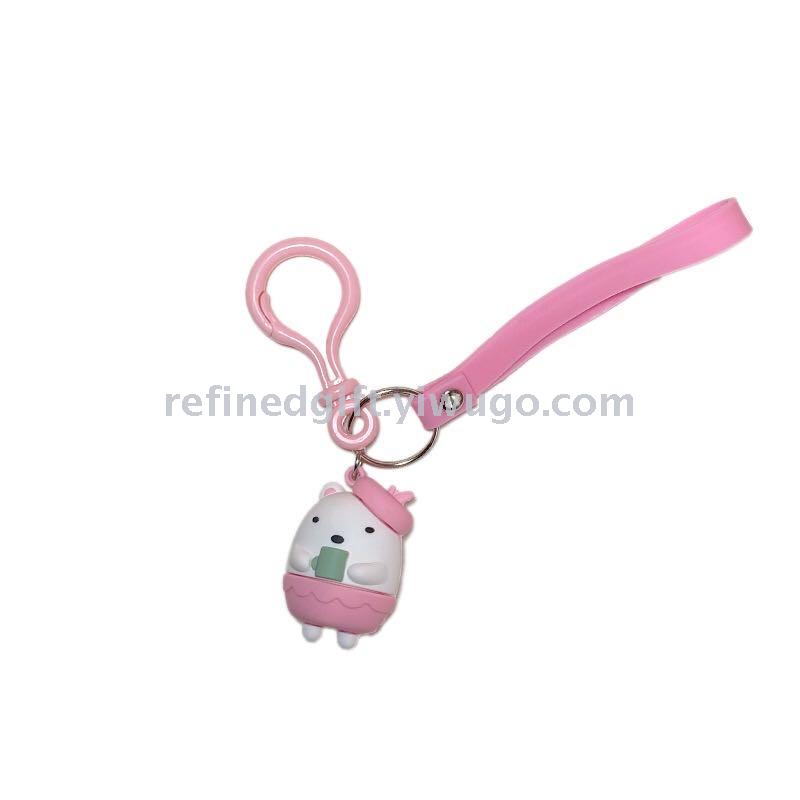 New PVC Three-Dimensional Soft Glue Corner Biological Cartoon Doll Keychain Bag Automobile Hanging Ornament Little Creative Gifts New PVC Three-Dimensional Soft Glue Corner Biological Cartoon Doll Keychain Bag Automobile Hanging Ornament Little Creative Gifts