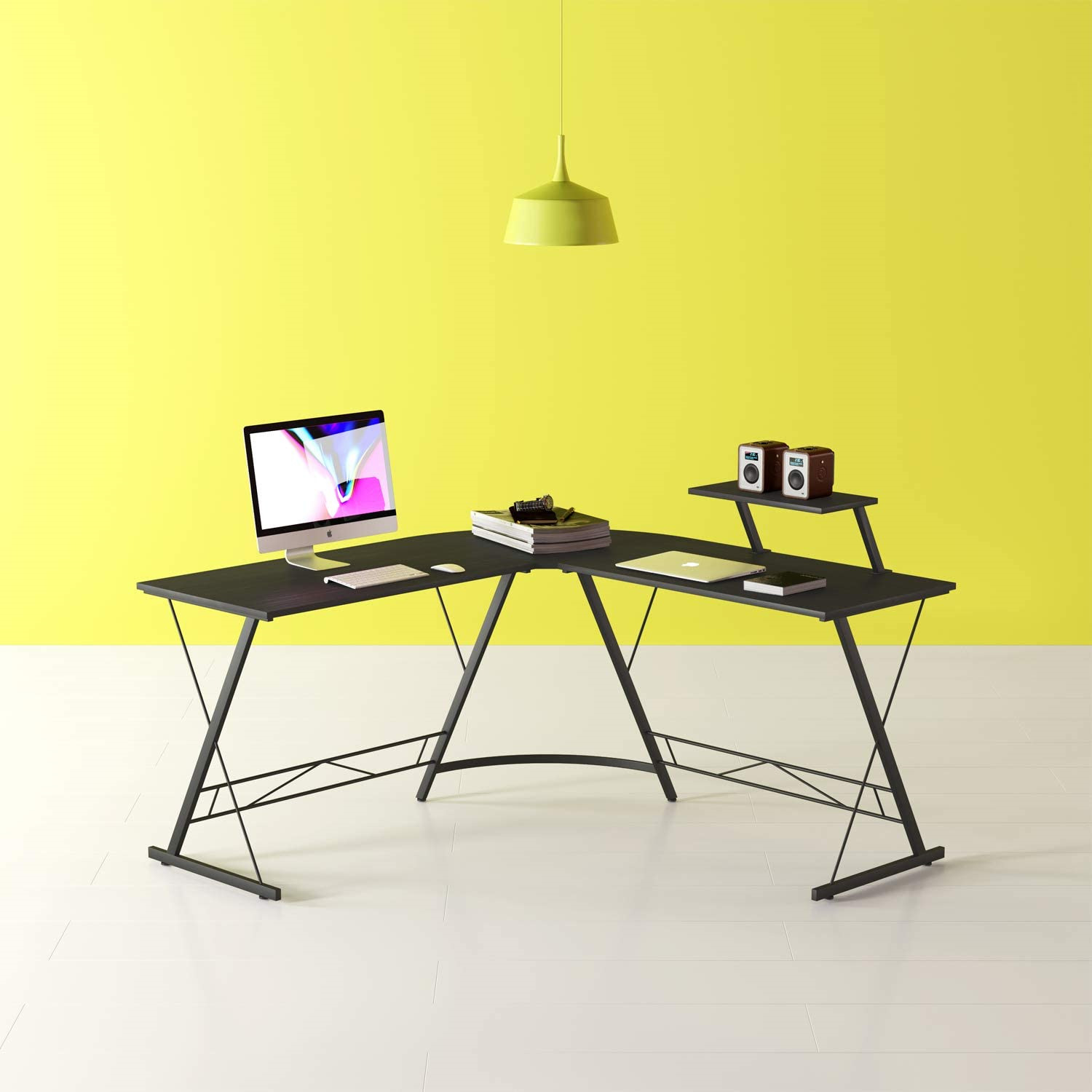 European and American Quality Simple Plate Type L Desktop Computer Desk Corner Office Computer Desk Notebook Home Computer Desk
