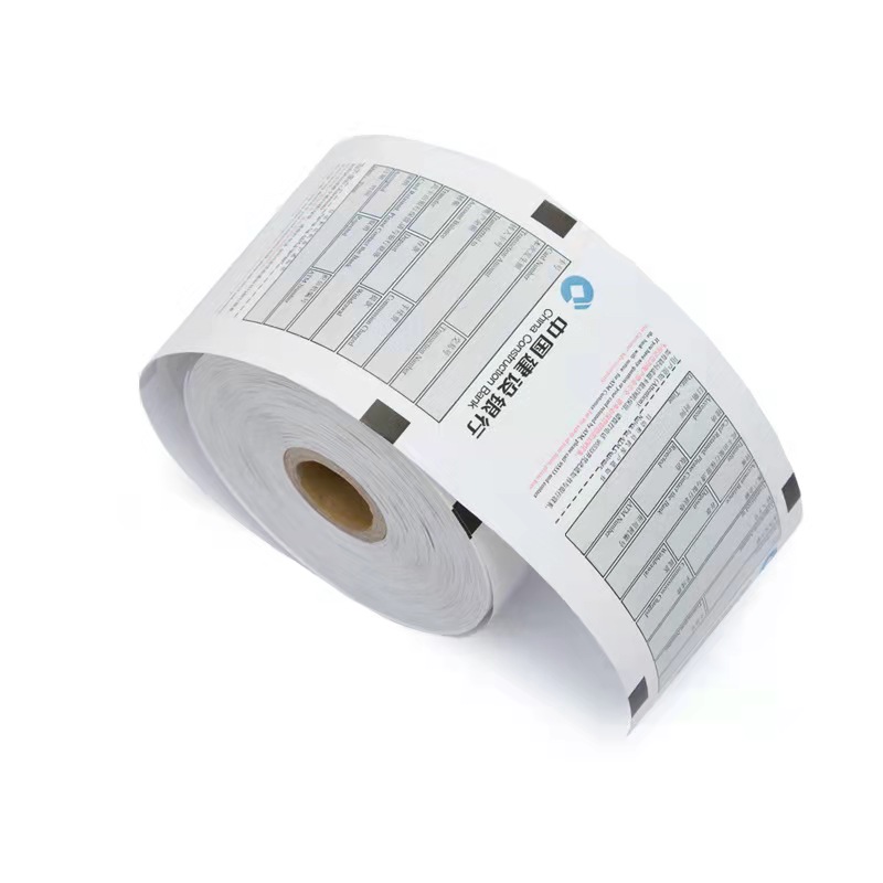 Factory Wholesale Custom Printing 80*50 Receipt Paper Printing QR Code Trademark Logo Printing Cash Register Paper