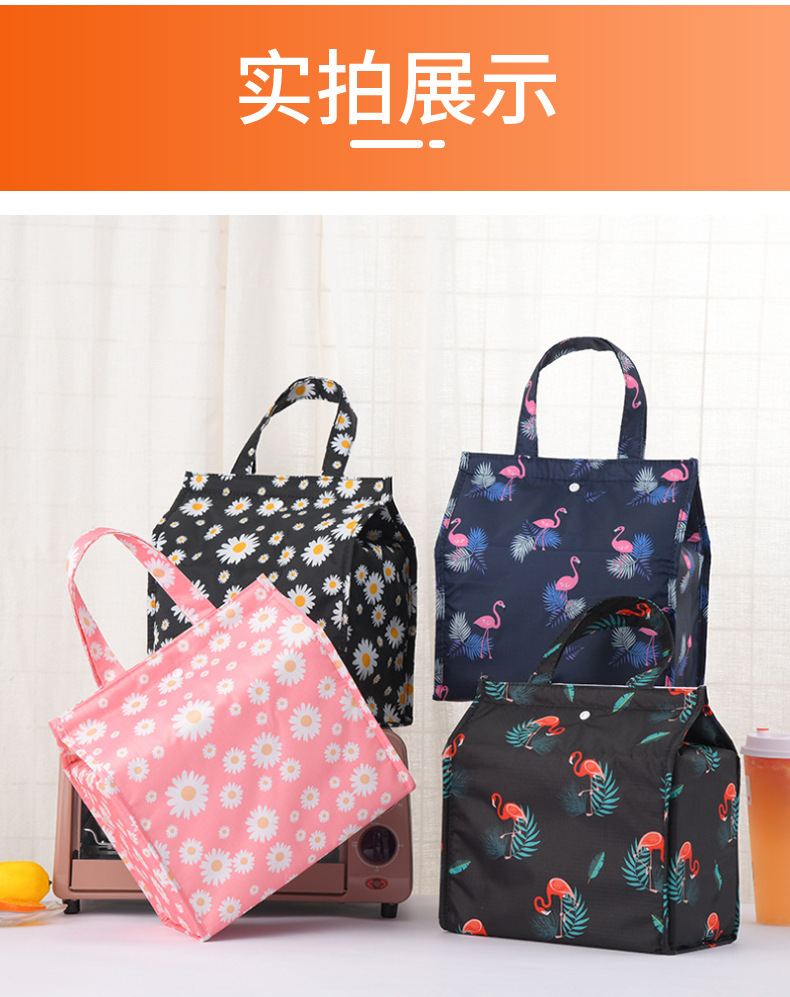 Lunch Box Hot and Cold Thermal Bag Food Warm Breakfast Zipper Packing Handbag Portable Double Layer out Fresh-Keeping Lunch Box Hot and Cold Thermal Bag Food Warm Breakfast Zipper Packing Handbag Portable Double Layer out Fresh-Keeping