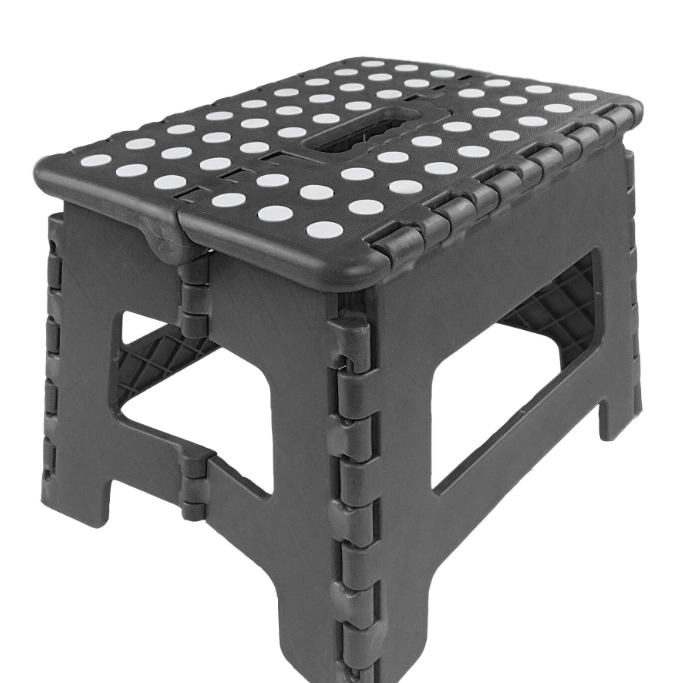 Classic Thickened Plastic Folding Stool 22cm 9-Inch Plastic Folding Stool Step Stool Factory Price