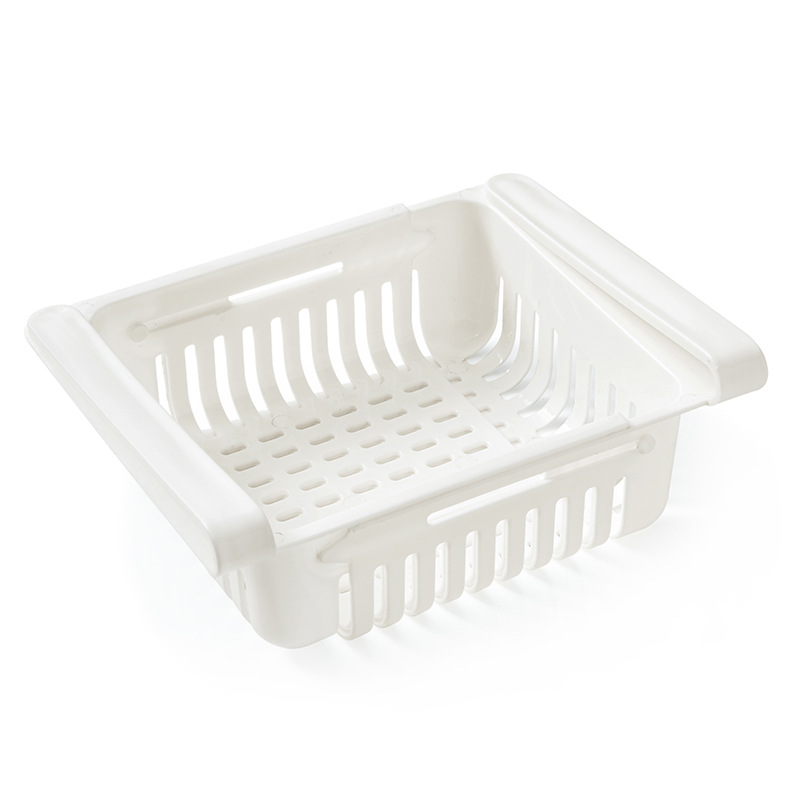 2968 Refrigerator Porting Plate Multi-Purpose Storage Rack Refrigerator Fresh-Keeping Pull-out Assorted Storage Box Storage Rack