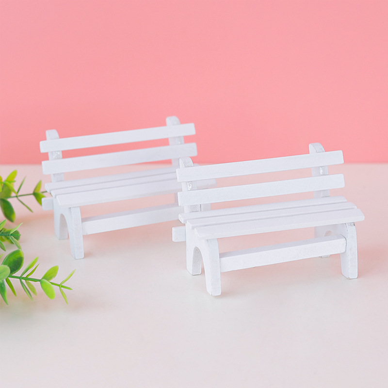 Factory in Stock Zakka Groceries Handmade Wooden Small Chair Crafts Decoration Creative Wood Products Photo Props