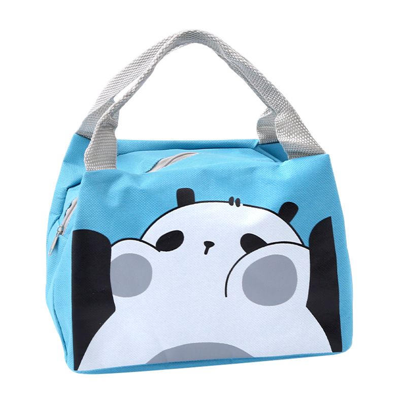 Student Lunch Bag Portable Portable Insulated Bag Ice Pack Fresh-Keeping Picnic Bag Portable Lunch Bag Lunch Bag Lunch Box Bag