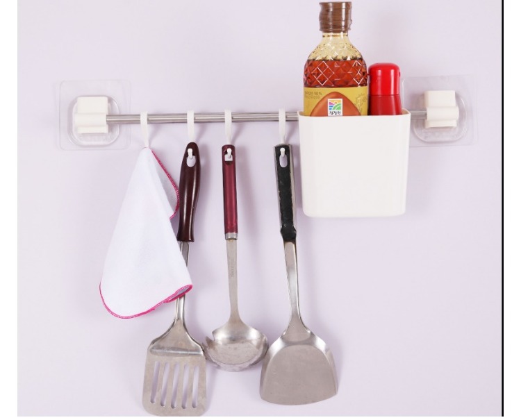 Yaffil4 Multi Hook Stainless Steel Crystal Sticker Suction Towel Rack Storage Rack Bathroom Kitchen Multi-Purpose Hanging Yaffil4 Multi Hook Stainless Steel Crystal Sticker Suction Towel Rack Storage Rack Bathroom Kitchen Multi-Purpose Hanging