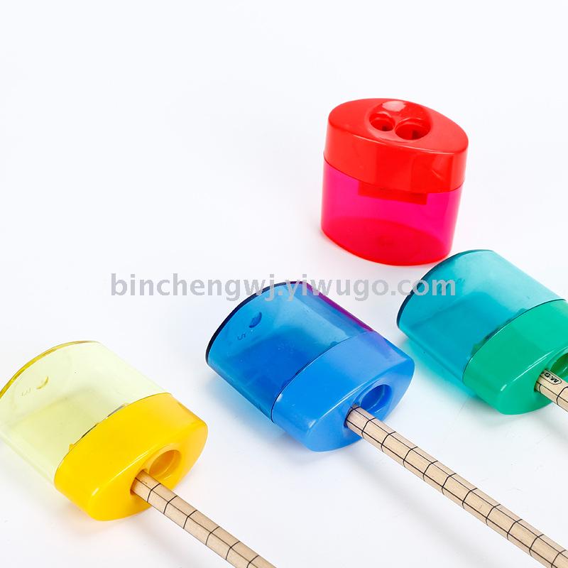 Elliptical double-hole pencil sharpener large hole office pencil sharpener student pencil sharpener Elliptical double-hole pencil sharpener large hole office pencil sharpener student pencil sharpener