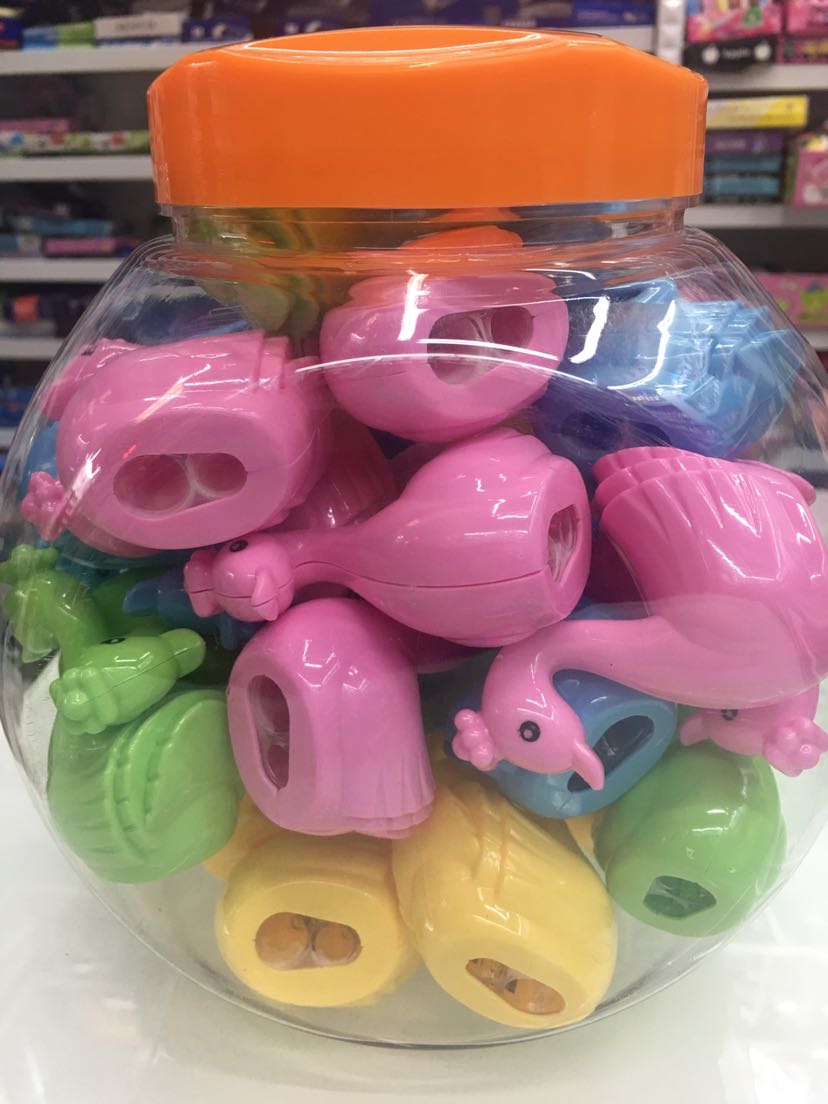 Welcome to buy the new Korean swan double hole pencil sharpener Welcome to buy the new Korean swan double hole pencil sharpener