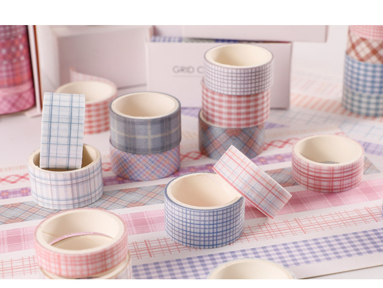 Miss Qu Idyllic Lattice Empty Series and Paper Adhesive Tape Sets Creative Stationery DIY Journal Stickers Simple Stickers Miss Qu Idyllic Lattice Empty Series and Paper Adhesive Tape Sets Creative Stationery DIY Journal Stickers Simple Stickers