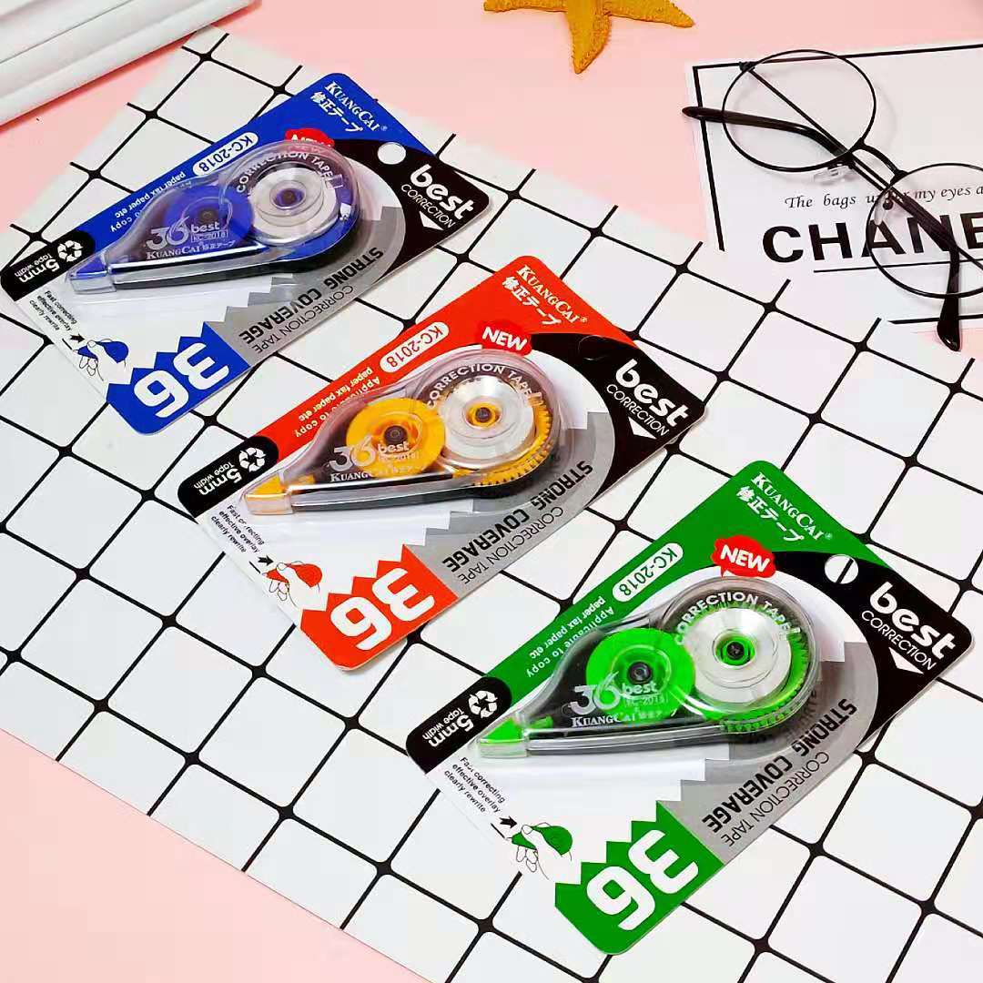 Factory Direct Sales Correction Tape Student Large Capacity Correction Tape Office Correction Tape Affordable Study Stationery Factory Direct Sales Correction Tape Student Large Capacity Correction Tape Office Correction Tape Affordable Study Stationery