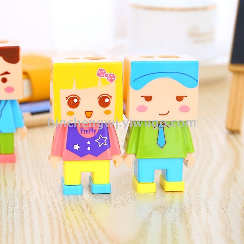  DIY Assembled Pencil sharpener Assembling doll pencil sharpener Sharpener student pencil sharpener stationery