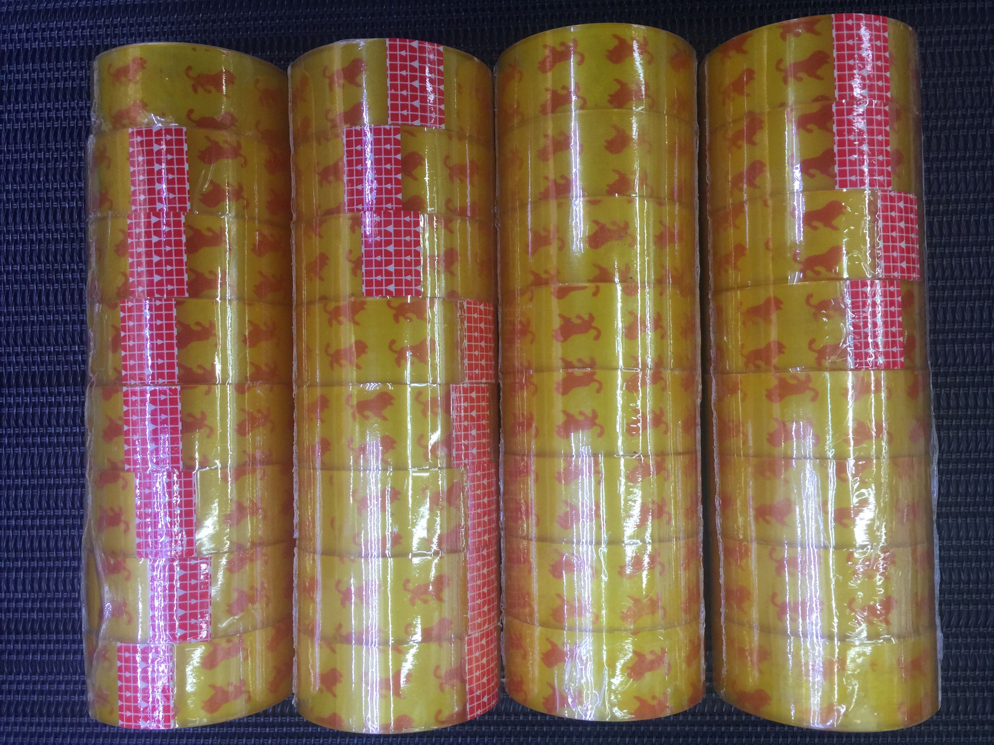 Golden Yellow Stationery Adhesive Tape