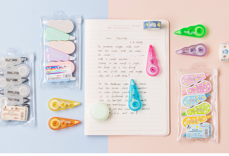 Student Mini Correction Tape Creative Cartoon Correction Tape 6 Pack Office Stationery School Supplies Correction Tape Wholesale Student Mini Correction Tape Creative Cartoon Correction Tape 6 Pack Office Stationery School Supplies Correction Tape Wholesale