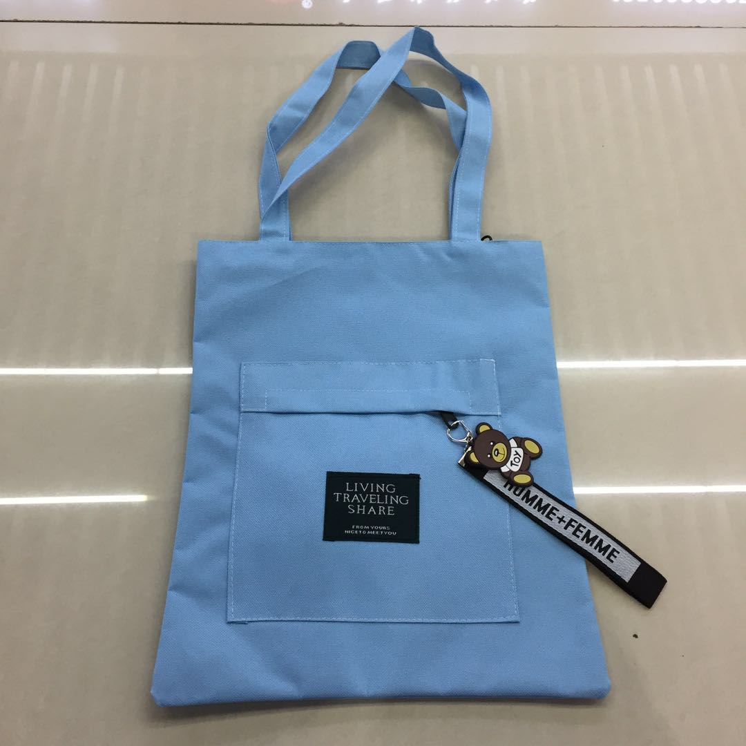 Factory Direct Sales Handbag Large Capacity Zipper Student Tote Bag Training Conference Information Kit Can Also Be Customized by Sample Factory Direct Sales Handbag Large Capacity Zipper Student Tote Bag Training Conference Information Kit Can Also Be Customized by Sample