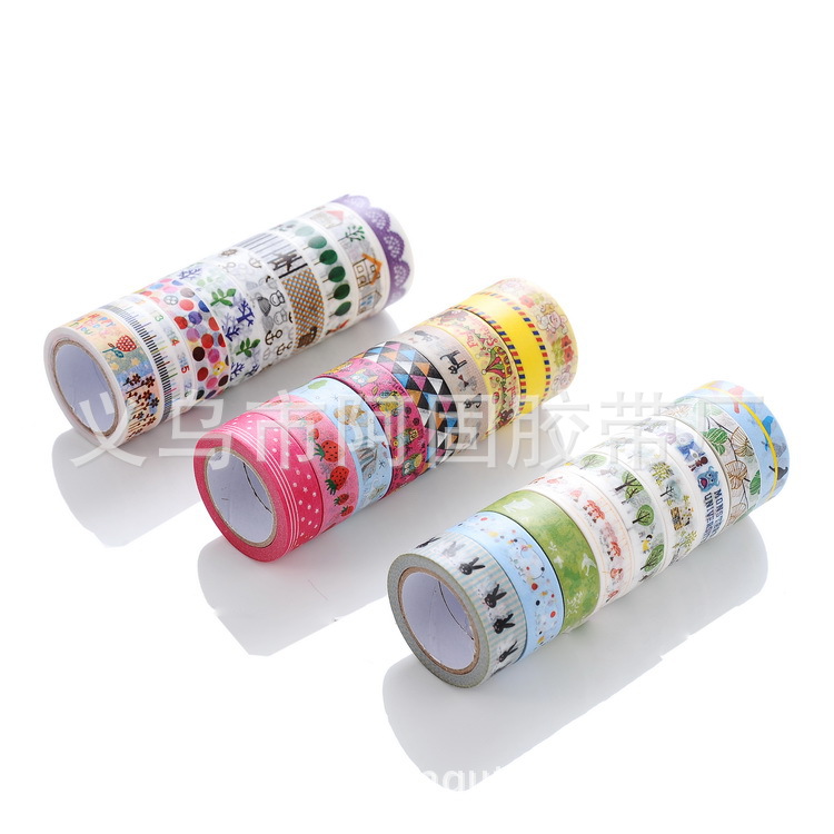 Factory wholesale Japan cartoon and shredded paper tape and paper tape DIY stationery tape Factory wholesale Japan cartoon and shredded paper tape and paper tape DIY stationery tape