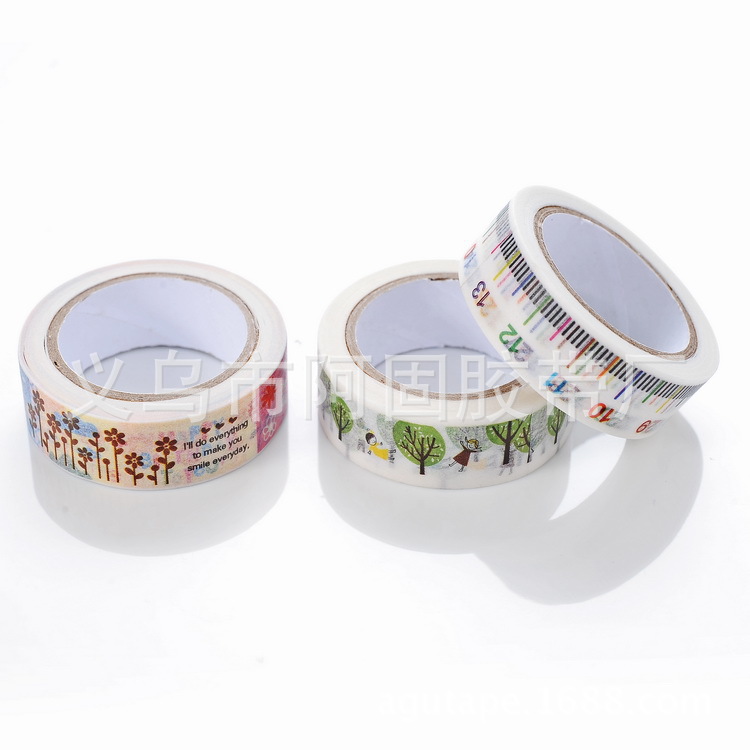 Factory wholesale Japan cartoon and shredded paper tape and paper tape DIY stationery tape Factory wholesale Japan cartoon and shredded paper tape and paper tape DIY stationery tape