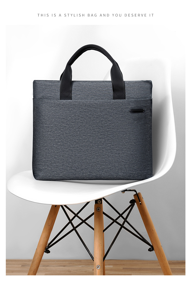 Hand-Carrying Document Information Bag Computer Bag Business Office Conference Bag Printing Advertising High-End Briefcase Wholesale Hand-Carrying Document Information Bag Computer Bag Business Office Conference Bag Printing Advertising High-End Briefcase Wholesale