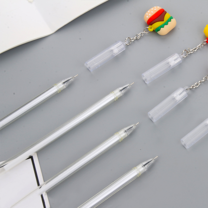 Creative Pendant Pendant Gel Pen Student Stationery KFC Pendant Signature Pen Office Supplies Gift Pen