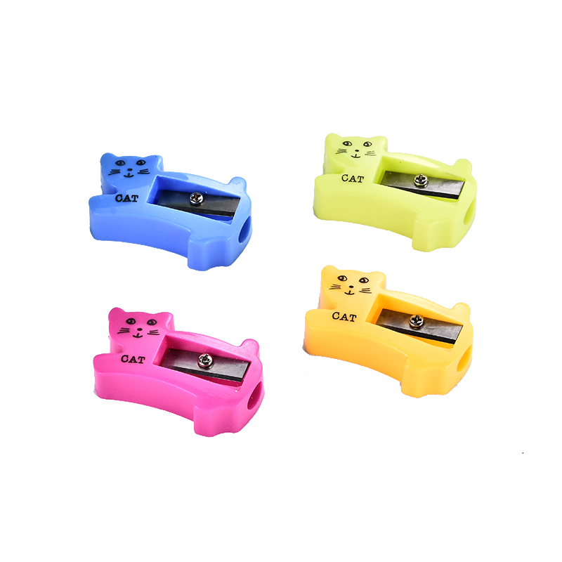 Hot selling plastic pencil sharpener environmental protection cartoon color student animal pencil sharpener Hot selling plastic pencil sharpener environmental protection cartoon color student animal pencil sharpener