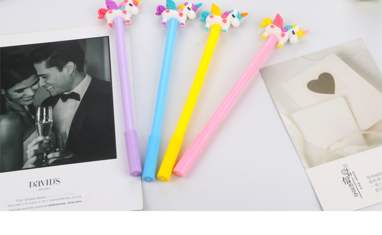 Cute Stationery Cartoon Unicorn Gel Pen Creative Student Fresh Water-Based Paint Pen Office Supplies Signature Pen Cute Stationery Cartoon Unicorn Gel Pen Creative Student Fresh Water-Based Paint Pen Office Supplies Signature Pen