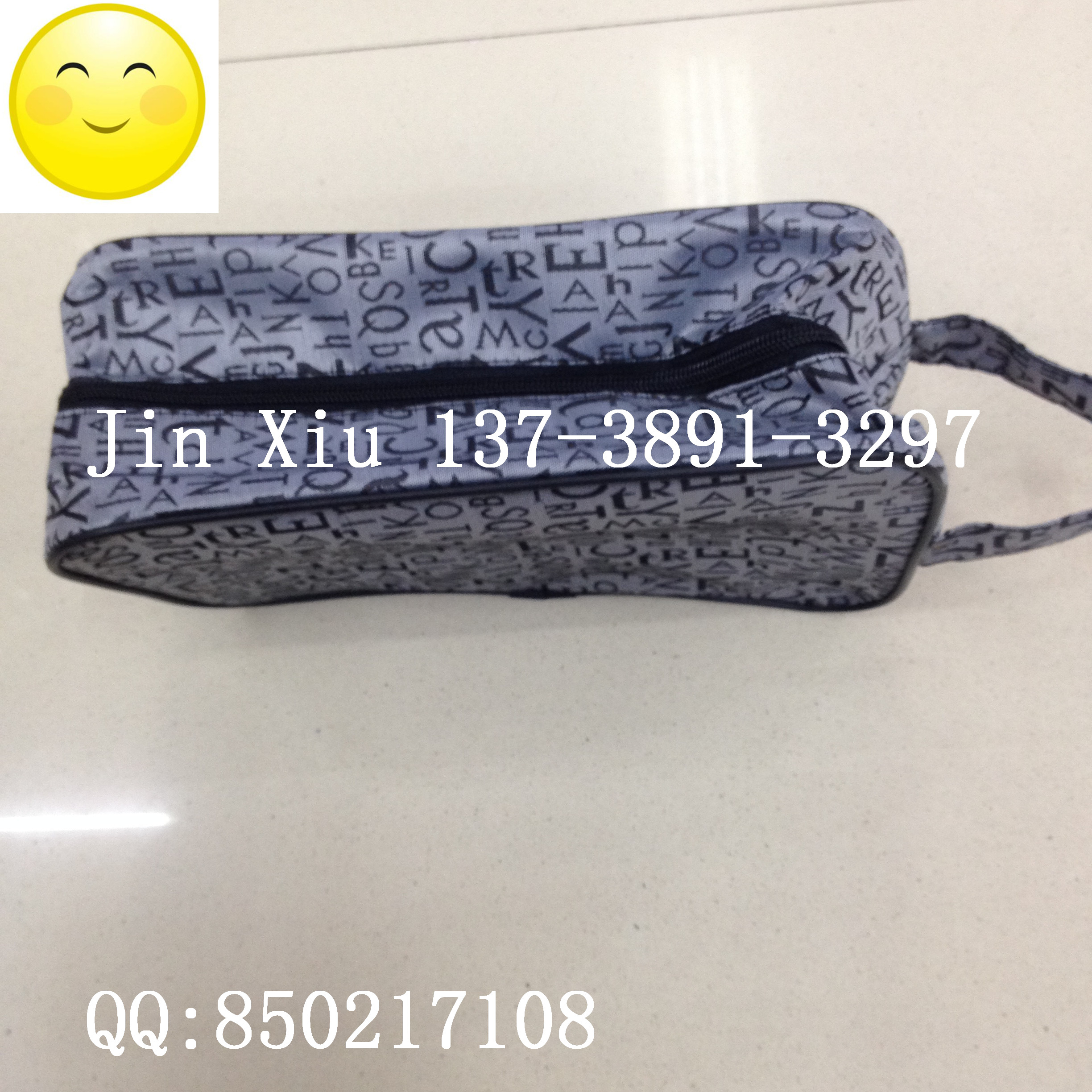 Casual bag fabric bag cosmetic bag information bag fabric bag canvas print bag handbag