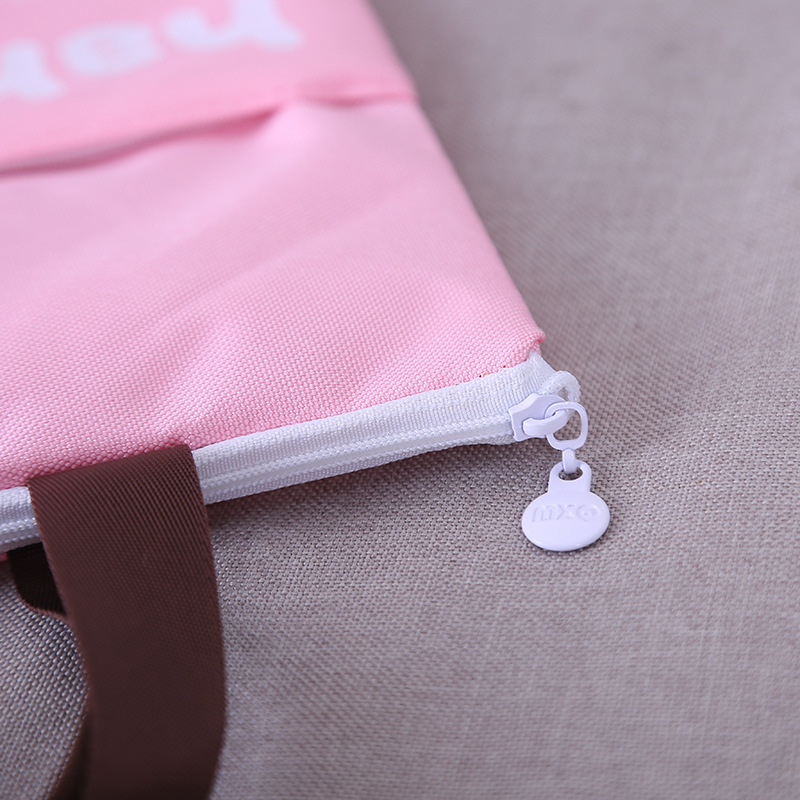 New Casual Student Handbag A4 Information Bag Primary School Student Schoolbag Canvas Bag Korean Cute Printed Tuition Bag