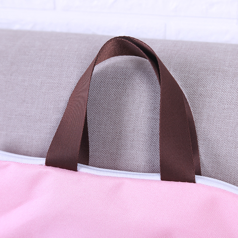 New Casual Student Handbag A4 Information Bag Primary School Student Schoolbag Canvas Bag Korean Cute Printed Tuition Bag