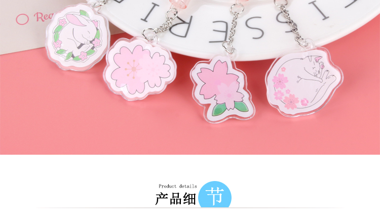 Japanese and Korean Creative New Creative Cherry Blossom Pendant Gel Pen Fresh Students' Supplies Stationery Wholesale Custom Logo Japanese and Korean Creative New Creative Cherry Blossom Pendant Gel Pen Fresh Students' Supplies Stationery Wholesale Custom Logo