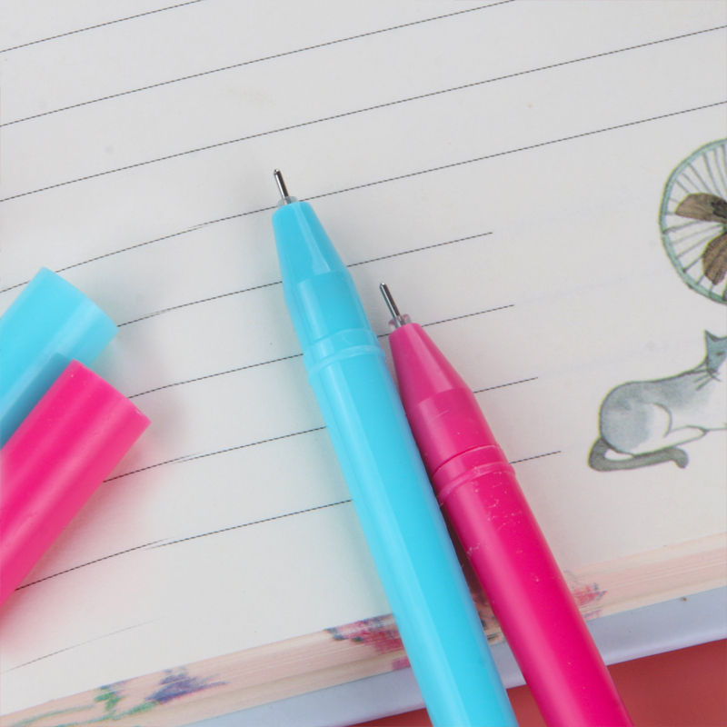 Factory Direct Sales Creative New Lucky Cat Black Gel Pen Student Studying Stationery Wholesale Custom Logo