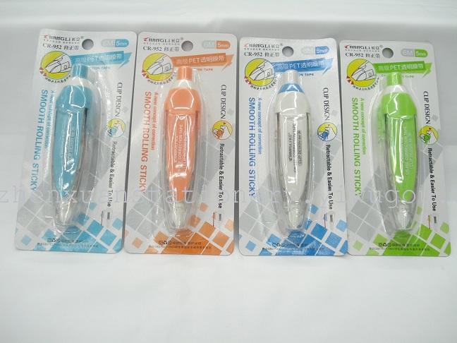 Zhenxuan Stationery Hot Sale Push-Button Correction Tape Color Mixed Correction Tape Wholesale Zhenxuan Stationery Hot Sale Push-Button Correction Tape Color Mixed Correction Tape Wholesale