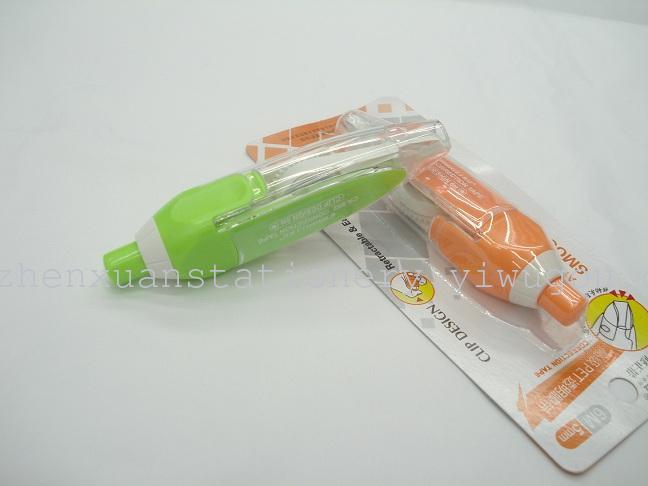 Zhenxuan Stationery Hot Sale Push-Button Correction Tape Color Mixed Correction Tape Wholesale Zhenxuan Stationery Hot Sale Push-Button Correction Tape Color Mixed Correction Tape Wholesale