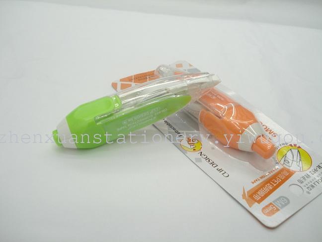 Zhenxuan Stationery Hot Sale Push-Button Correction Tape Color Mixed Correction Tape Wholesale Zhenxuan Stationery Hot Sale Push-Button Correction Tape Color Mixed Correction Tape Wholesale